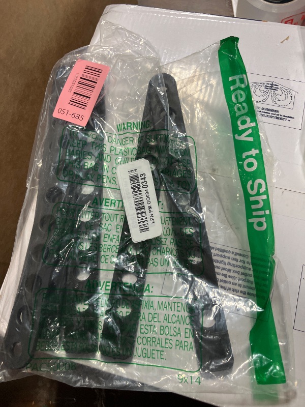 Photo 1 of (6-Pack) Replacement Bike Rack Cradle Straps .49" Ladder-Style Strap Holes Compatible with Thule 1/2" Tab 534 Bike Rack Straps Replacement