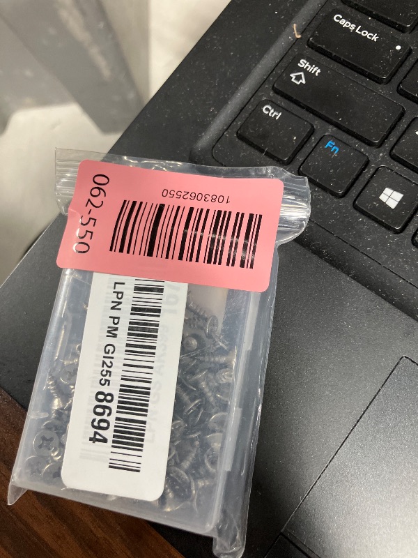 Photo 1 of #6 x 3/8" (100 Pack) Flat Head Phillips Drive Screws Sheet Metal Self-Tapping Screws, 304 Stainless Steel Screw