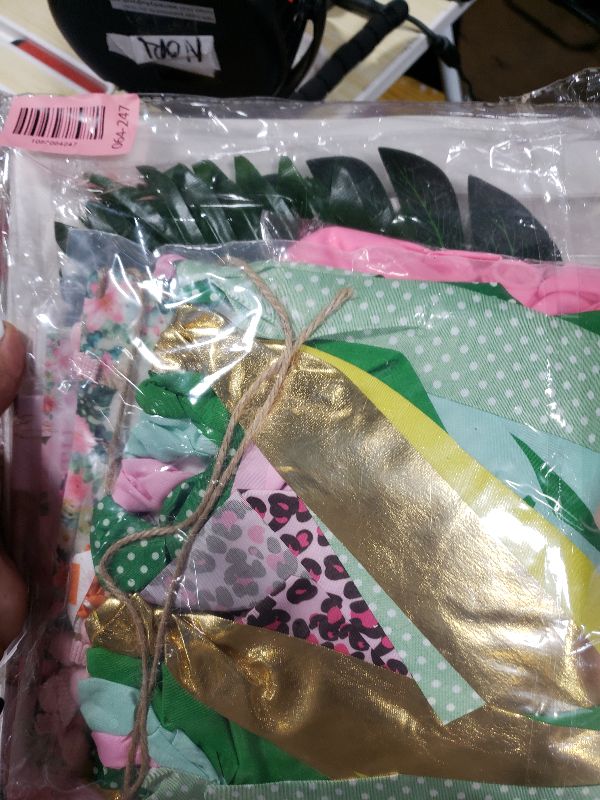 Photo 1 of 114Pcs Girls Jungle Safari Theme First Birthday Decorations