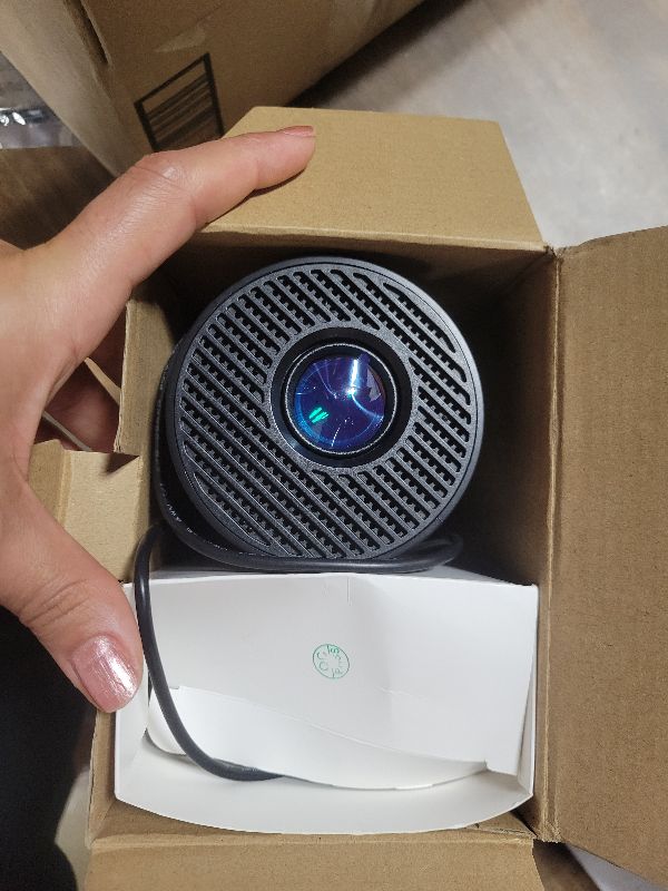 Photo 1 of [Built-in App & 2026 Upgraded] Mini Projector with WiFi 6 and Bluetooth 5.4