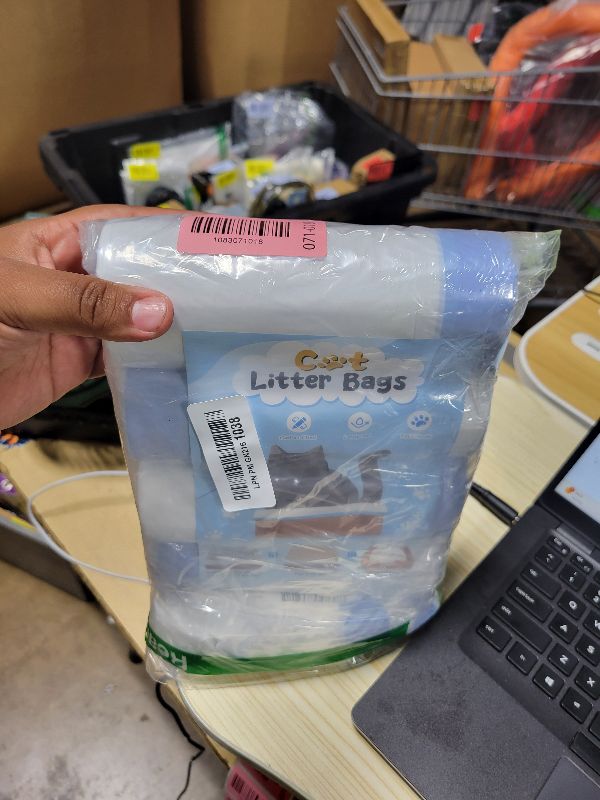 Photo 1 of 120 Pack Cat Litter Bags Compatible with Litter Robot 4/5/3, Self Cleaning Automatic Litters Box Liners, 25.2 x 15.7 inch (10-12 Gallons)