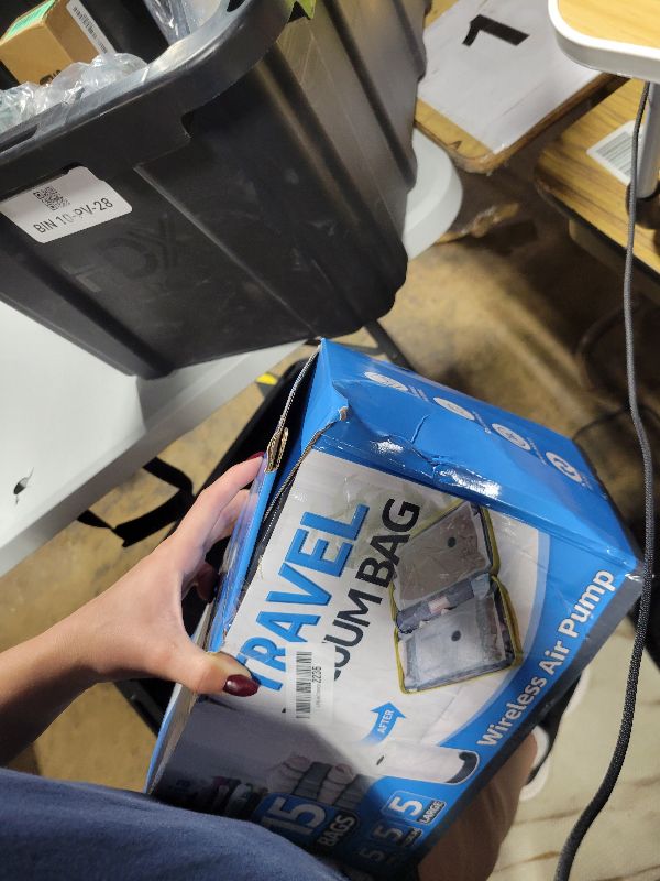Photo 1 of 15 Packs Vacuum Bags for Travel with Rechargeable Pump, 3 Sizes Vacuum Seal Bags for Clothing, Compression Vacuum Travel Bags for Luggage, Vacuum Packing Bags for Closet Organization