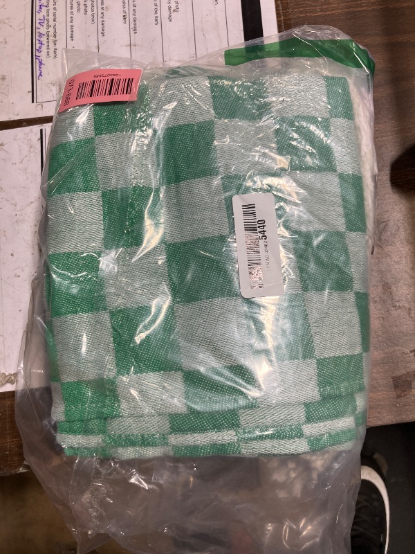 Photo 1 of 2 Packs Checkered Plaid Travel Towel Turkish Towel Beach Vacation Essentials Blanket Quick Dry Lightweight Hawaii Summer Necessities Europe Mexico Costa Rica Florida Trip Airplane Accessories Flight