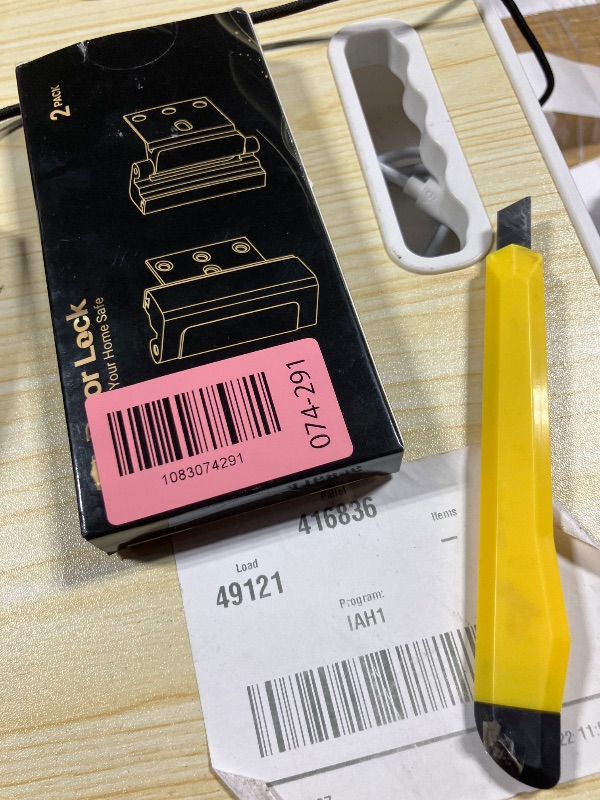 Photo 1 of 2 Pack Door Reinforcement Lock Home Security Door Lock Upgraded Door Locks for Front Door Kids Safety