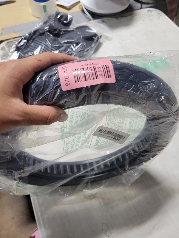 Photo 1 of 14x2.125 Solid Electric Bike Tire,57-254 Explosion-Proof Anti-Puncture E-Bike Tire for Electric Folding Bikes,Electric Bicycles and E-Scooters