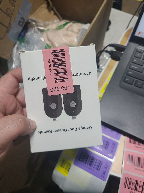 Photo 1 of 2 Replacement Garage Door Opener Remote,Compatible with Genie Overhead Door Garage Door Opener ACSCTG Type 1,390MHZ,2 Pack