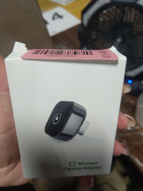 Photo 1 of 2-in-1 Wireless CarPlay & Android Auto Adapter, Plug & Play CarPlay Dongle Converts Wired to Wireless, Fast Auto-Connect, No Delay, Compact Design for iPhone & Android with USB/USB-C Port(Black)
