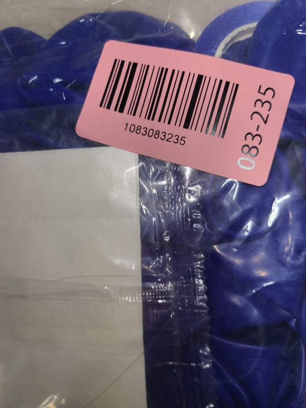 Photo 1 of 114pcs Royal Blue Balloons Different Sizes, 18 12 10 5 inch Matte Dark Blue Balloons Garland Arch kit for Graduation New Year Baby Shower Birthday Baseball Nautical Party Decorations