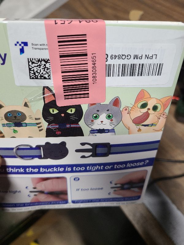 Photo 1 of 12 Pack Reflective-Breakaway Cat Collars with Bells,Safety Buckle Kitten Collar, with Name Tag, Adjustable,Ideal for Girl Cats Male Cats,Pet Supplies,Stuff,Accessories(12 Colors & 2 ID Tags)