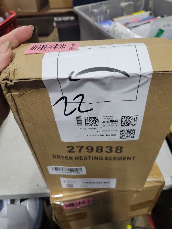 Photo 1 of [UPGRADED] 279838 Dryer Heating Element for Whirlpool Kenmore Maytag Amana Roper, Dryer Heating Element Parts Include Dryer Thermostat Thermal Fuse, Replaces 2406026 3403585 w10724237