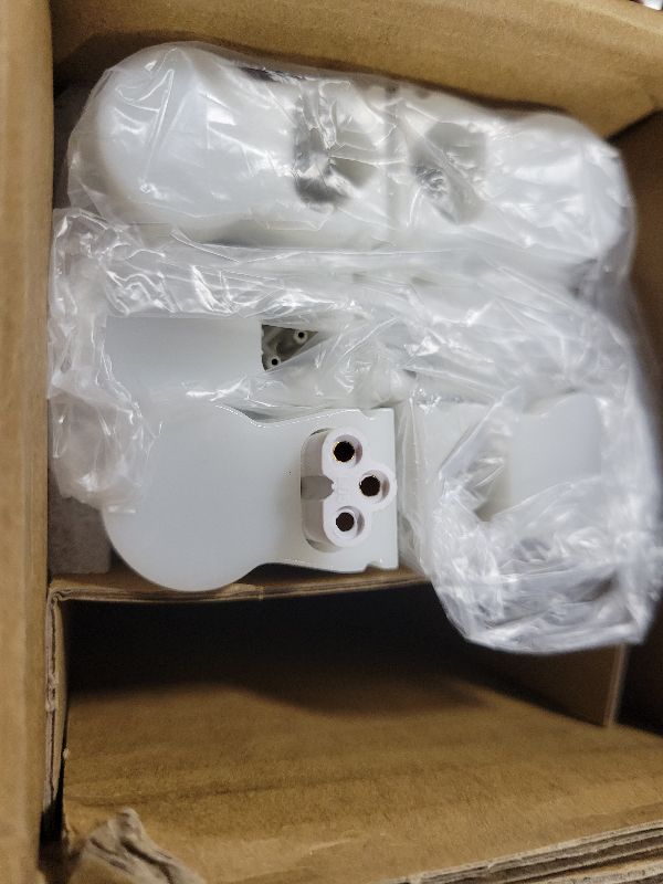 Photo 1 of (6 Pack) 4FT LED Shop Lights, 2300LM 6500K Bright White, 20W Linkable Shop Lights, Plug in Shop Lights with ON/Off Switch for Garage Workshop Basement Cabinet, Fluorescent Light Fixtures Replacement