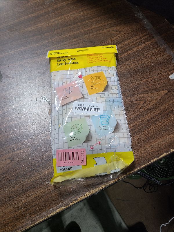 Photo 1 of (24 Pads) Sticky Notes 3x3 in Post, 12 Bright Colors Self-Stick Note Pads it, Strong Adhesive, Easy to Post for Home, Office, Notebook