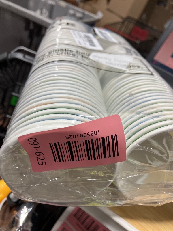 Photo 1 of 100 Pcs Summer Halloween Paper Cups Summer Halloween Party Decorations Disposable Pool Party Cups Skeleton Ghost Pumpkin Beach Flamingos 9 Ounce Drinking Tea Juice Paper for Daily Use Holiday