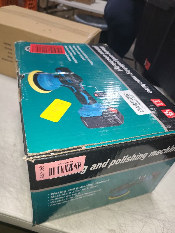 Photo 1 of 6-Inch Buffer Polisher Compatible with DEWALT 20V Battery, Tool Only