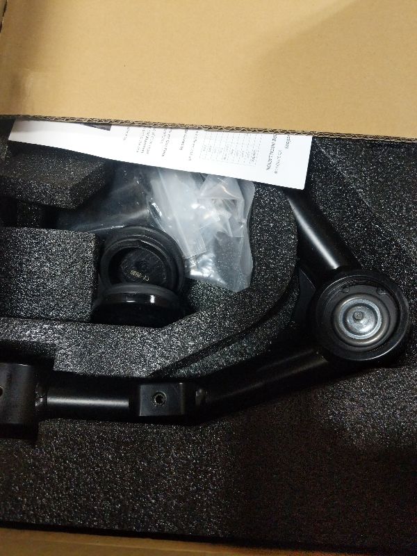 Photo 1 of 2-4" Lift Upper Control Arms for 07–18 Chevy Silverado 1500/GMC Sierra 1500 6 Lug, Chassis & Suspension Control Arm Kit with Ball Joints Fits Tahoe/Yukon/Suburban 1500, Replaces OE Stamped Steel Arms