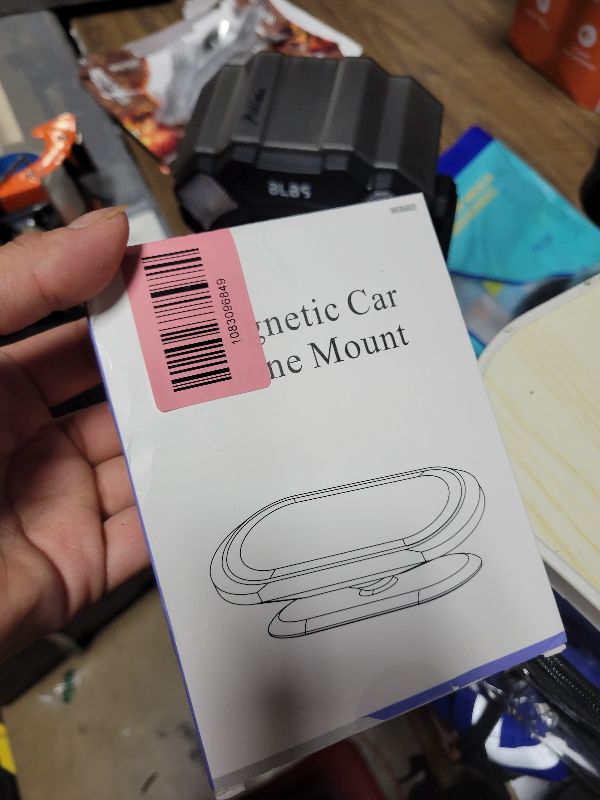 Photo 1 of ?2-Pack? Magnetic Phone Holder for Car Dash?Strong Magnet? Magnetic Car Phone Holder Mount ?4 Plate? Phone Holders for Your Car Phone Mount for Car Dashboard Cell Phone Car Mount for iPhone Samsung