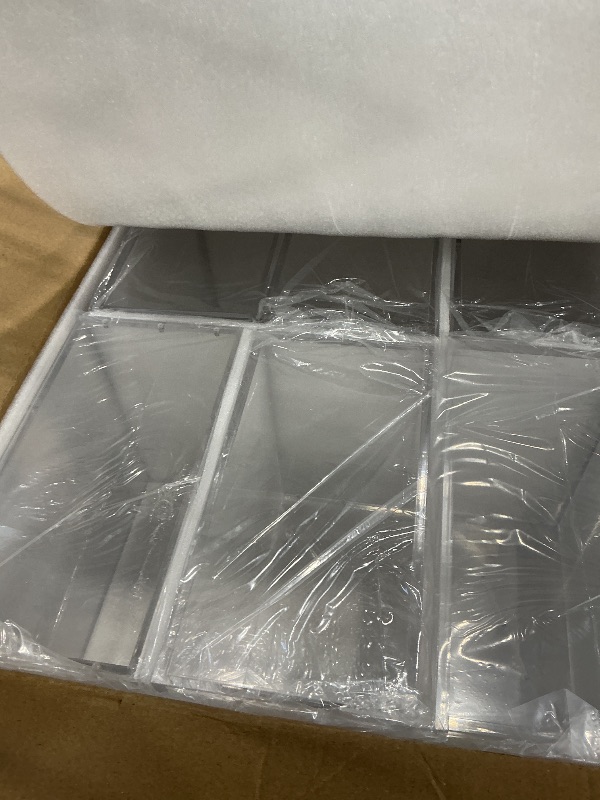 Photo 1 of Kisbox 6 PCS ETB Protector Case, 5mm ETB Acrylic Display Case, Clear Ultra Acrylic Boxes for Display Compatible with Elite Trainer Box, Dustproof and Waterproof Display Box