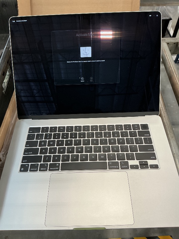 Photo 1 of Apple 15-inch MacBook Air M2 Laptop (256GB SSD, Silver)