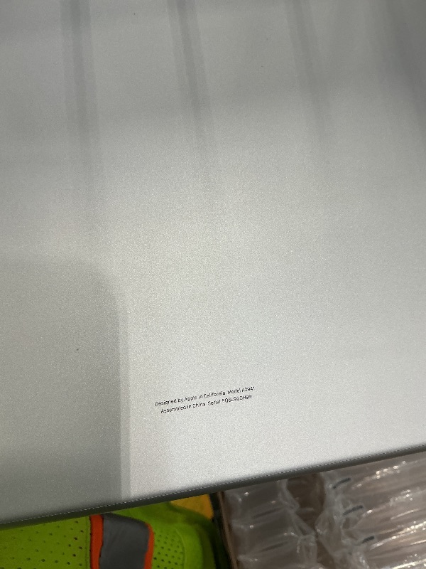 Photo 1 of Apple 15-inch MacBook Air M2 Laptop (256GB SSD, Silver)