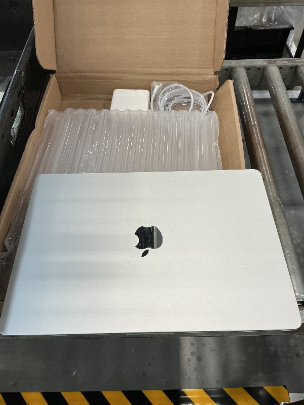 Photo 1 of Apple 15-inch MacBook Air M2 Laptop (256GB SSD, Silver)