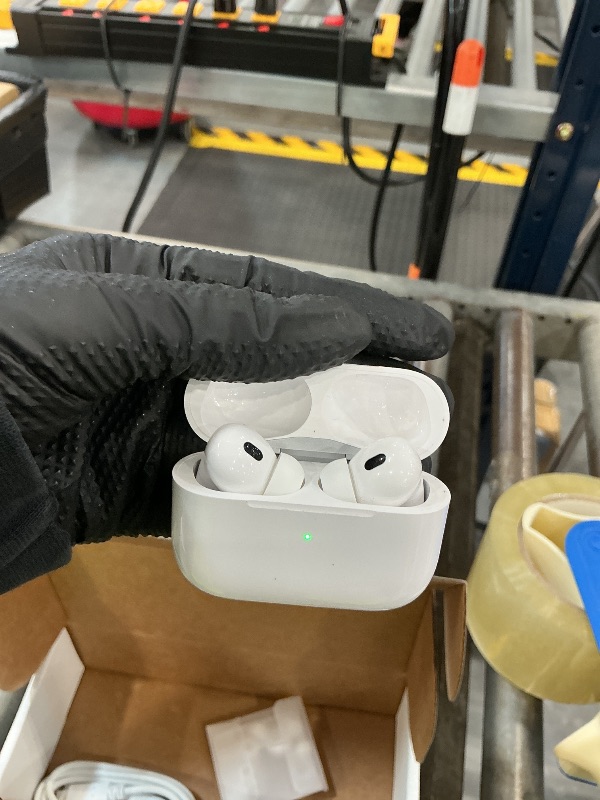 View 3 of Apple AirPods Pro (2nd Generation) with MagSafe Charging Case (USB-C) (Renewed Premium)