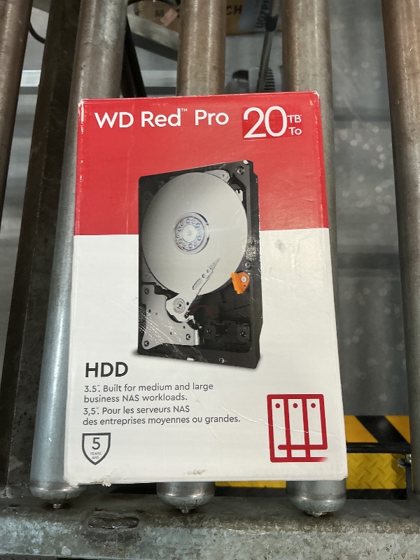Photo 1 of Defective selling for parts only ……………..Western Digital 20TB Red Pro NAS Internal Hard Drive