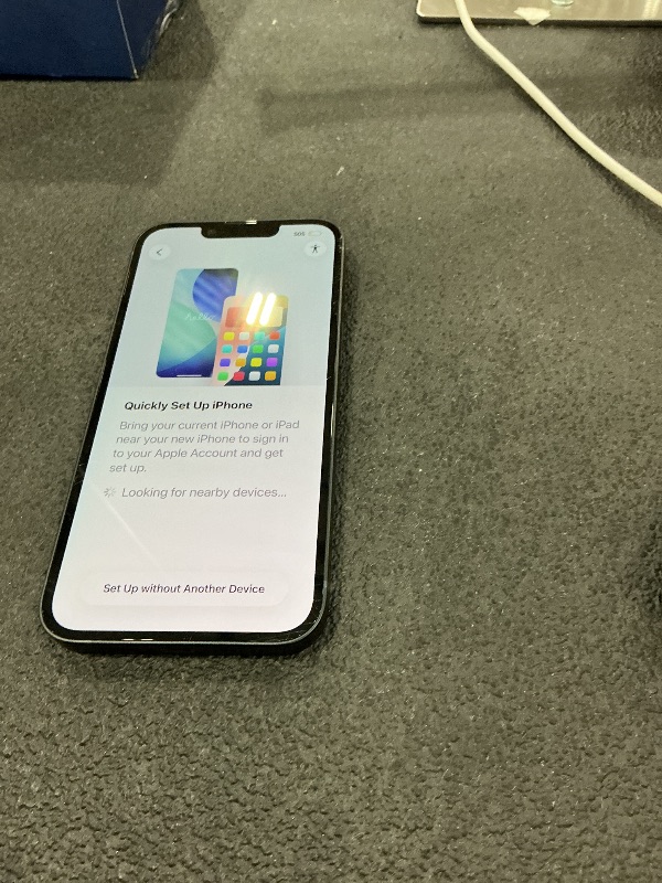 View 3 of Apple iPhone 14, 128GB, Midnight - Unlocked (Renewed)