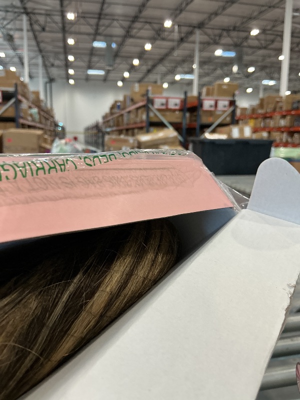Photo 1 of Flufymooz 100% Real Human Hair Toppers, 12 Inch Human Hair Toppers for Thinning Hair Large Hand-woven Area 360° Coverage Natural Hairpiece for Women 5"x3" Silk Base (Chocolate Brown with Blonde)