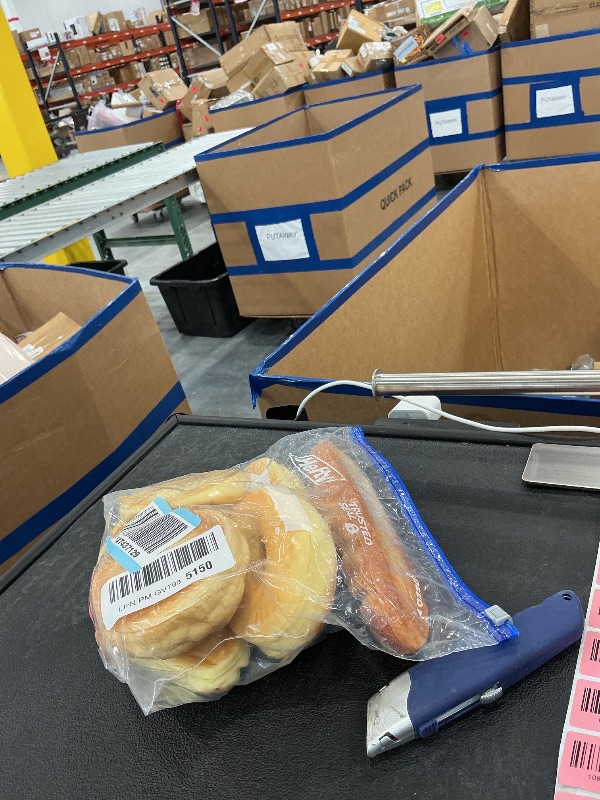 Photo 1 of Hynbase 7 Pieces Pack Fake Cake Simulation Breads Set