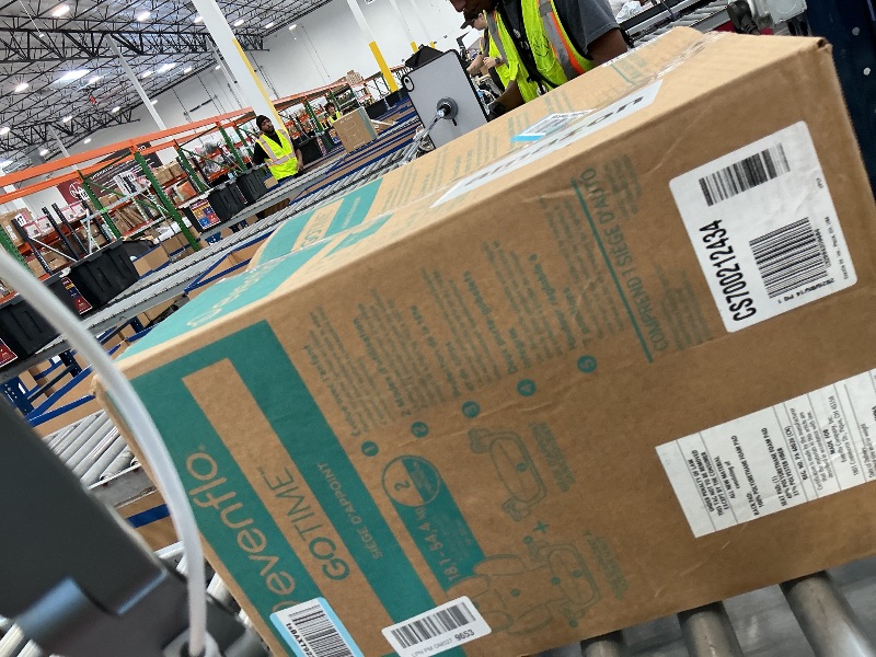Photo 1 of Evenflo GoTime LX Booster Car Seat, Astro Blue