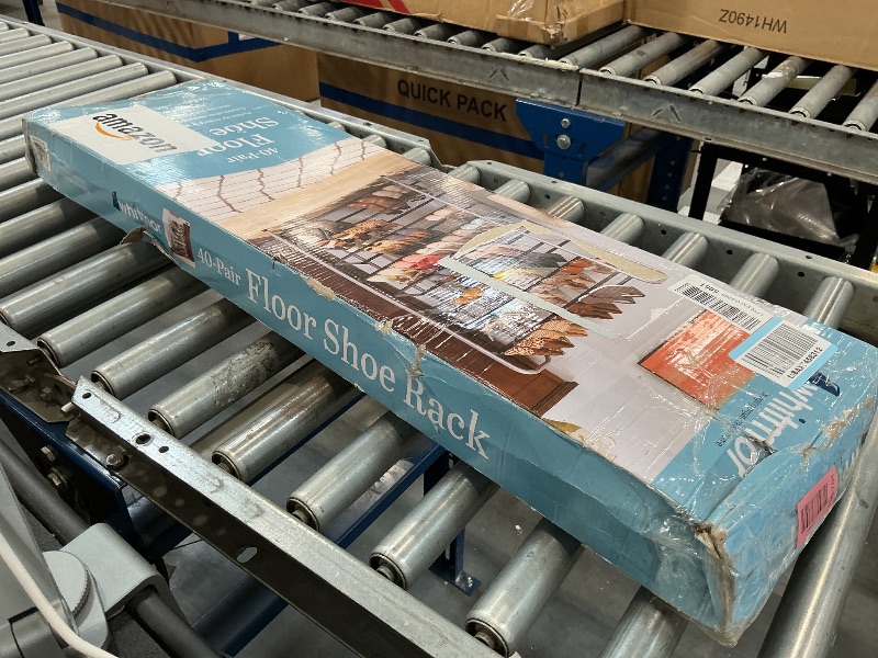 Photo 1 of Whitmor 8 Tier Shoe Tower - 40 Pair - With Non-Slip Racks