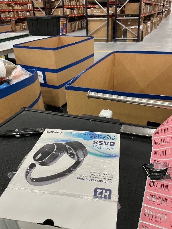 View 2 of Active Noise Cancelling Bluetooth Headphones Wireless Headphones