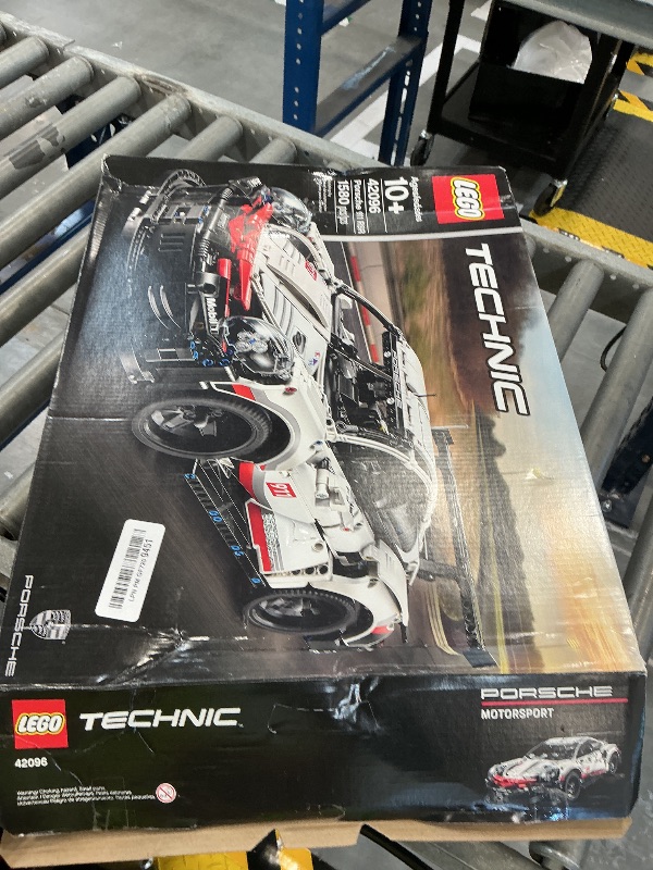 View 2 of **BAGS HAVE BEEN PREVIOUSLY OPENED** Technic Porsche 911 RSR Race Car Model Building Kit 42096, Advanced Replica, Exclusive Collectible Set, Gift for Kids, Boys & Girls