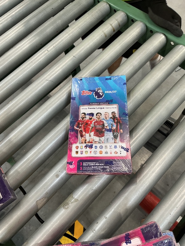 Photo 1 of 2026-27 Topps English Premier League Soccer Hobby Box