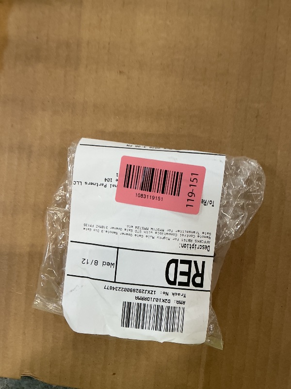Photo 1 of AFFCRKS RB741 for Mighty Mule Gate Opener Remote,9 Dip Gate Remote Control Compatible with GTO Gate Opener 318MHZ FM135 Gate Transmitter for MM371W MM572W etc.
