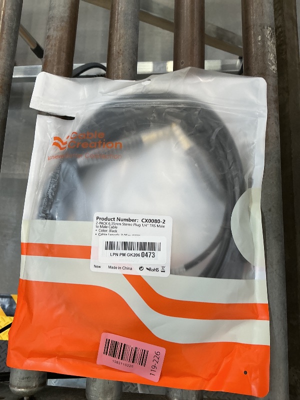 Photo 1 of CableCreation 10ft TRS Stereo Instrument Cable