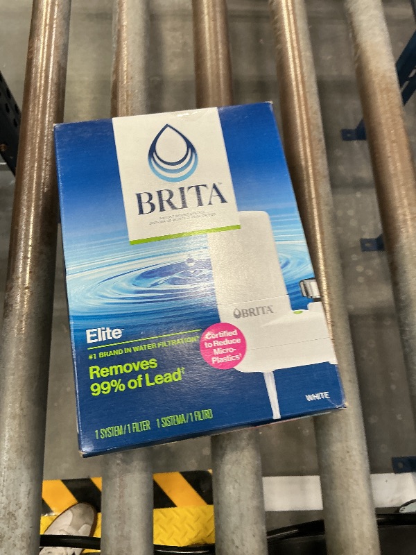 Photo 1 of Brita Elite White Faucet Water Filter System, 1 Filter