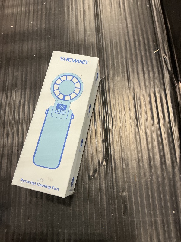 Photo 1 of SHEWIND Portable Handheld Fan with Ice Cooling