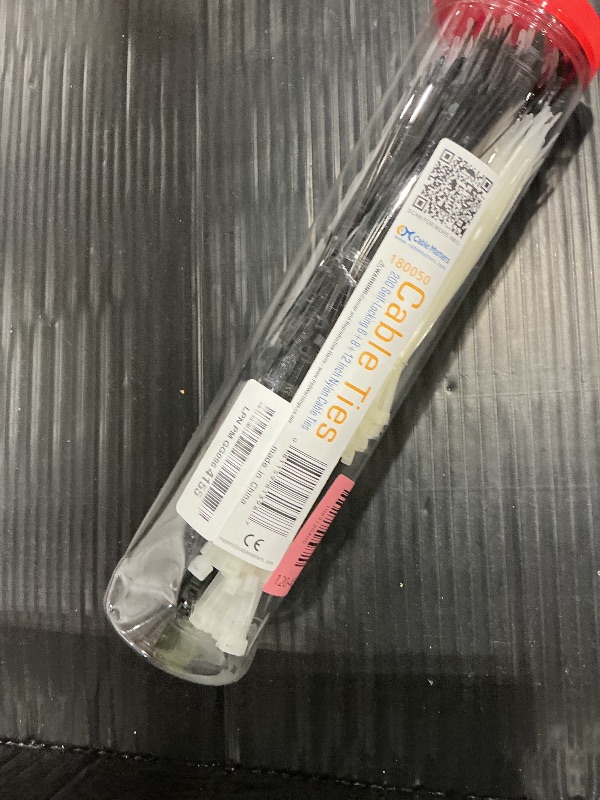 Photo 1 of Cable Matters 200-Pack Cable Ties