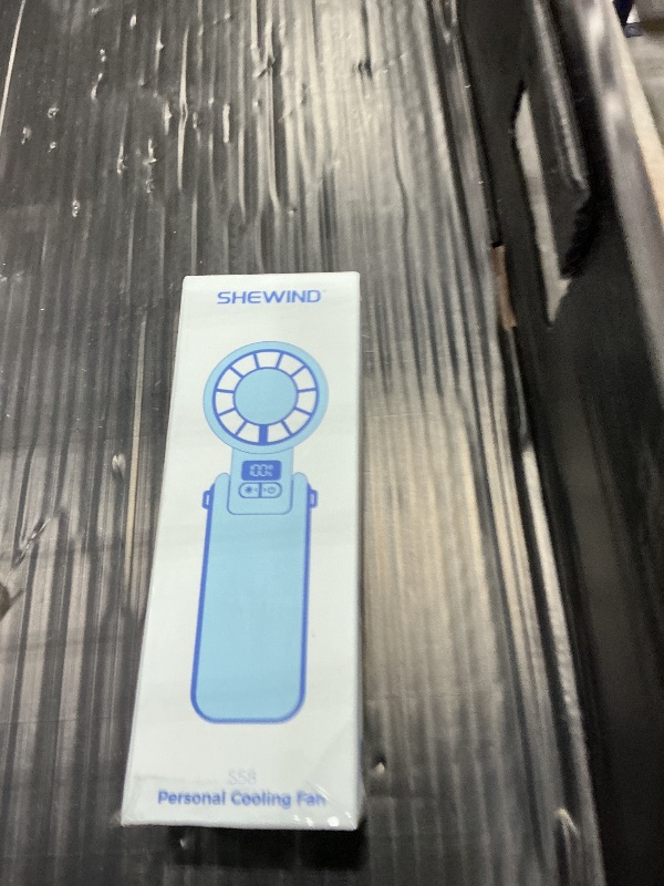 Photo 1 of SHEWIND Portable Handheld Fan with Ice Cooling