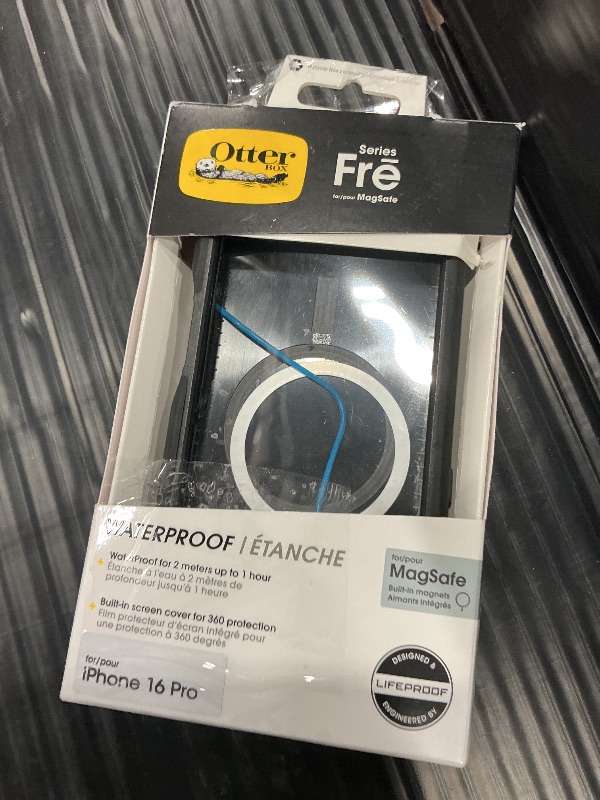 View 2 of OtterBox iPhone 16 Pro FR? Series Waterproof iPhone Case - Black