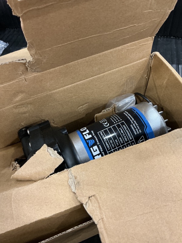 Photo 1 of [Upgraded Version] 12V DC RV Fresh Water Pump, 7GPM 70PSI, Five Chamber Self-Priming Diaphragm Pump with Heavy Duty Pressure Switch & Strainer (12V-7GPM-70PSI)