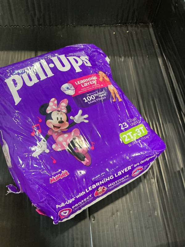 Photo 1 of Pull-Ups Girls' Training Pants, Size 2T-3T