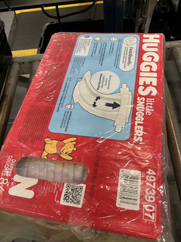 Photo 1 of Huggies Little Snugglers Newborn Diapers, 84 Count