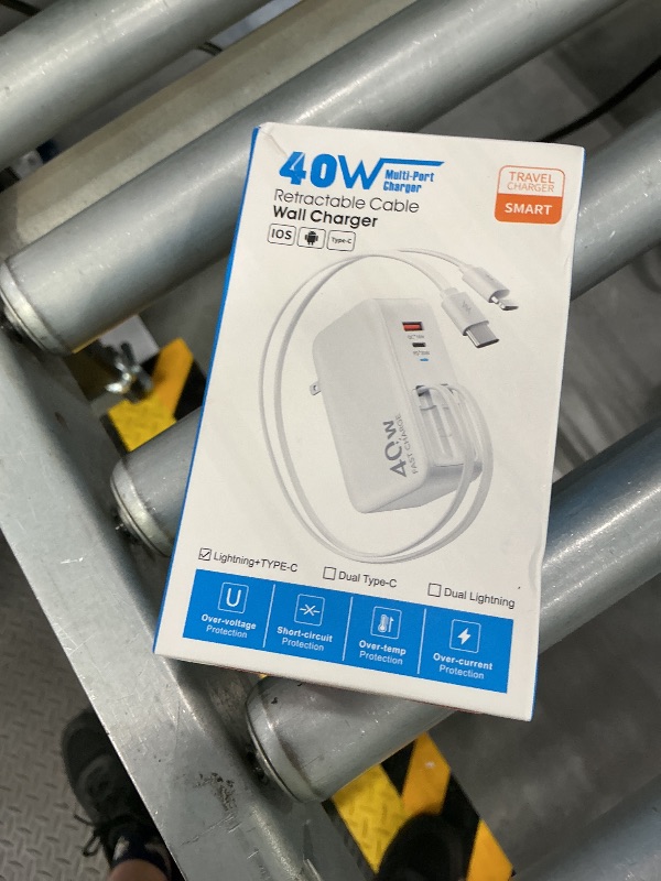 Photo 1 of HATALKIN 40W Retractable USB C Wall Charger