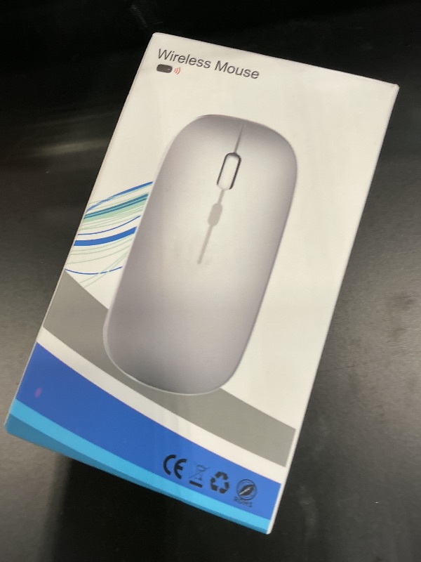 Photo 1 of AIKOKOK Rechargeable Wireless Bluetooth Mouse - Rose Gold