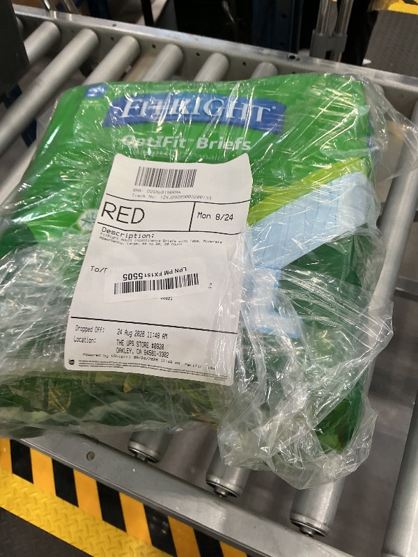 Photo 1 of FitRight Adult Incontinence Briefs with Tabs, Moderate Absorbency, Large