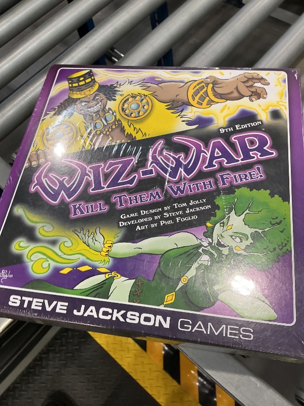 Photo 1 of Steve Jackson Games Wiz-War Strategy Board Game