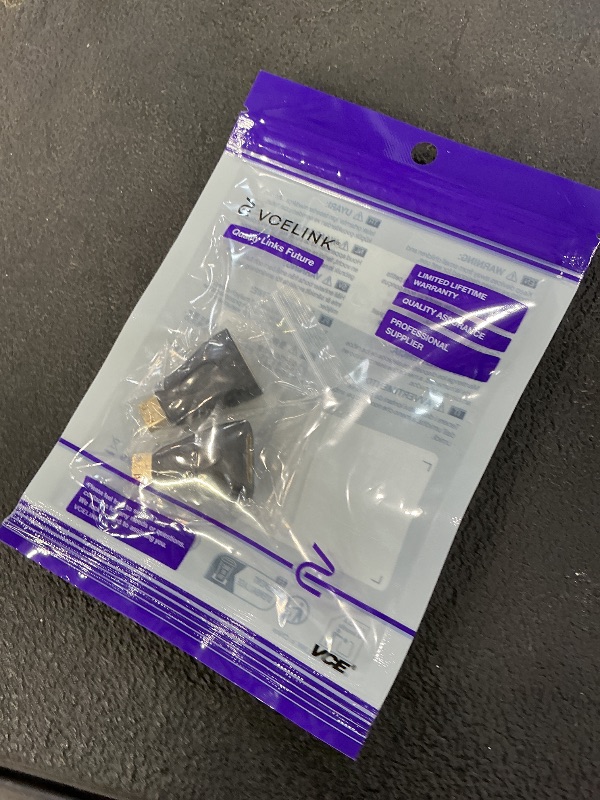 Photo 1 of VCE Mini HDMI to HDMI Adapter (2-Pack)