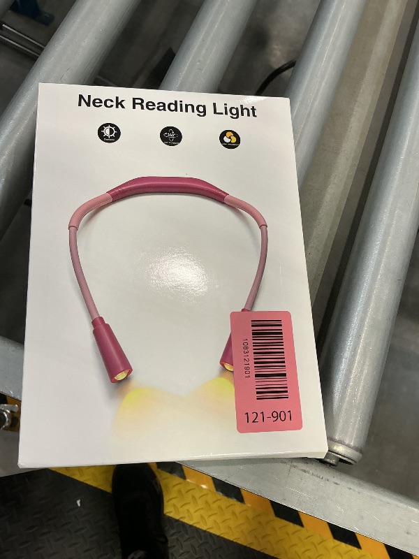 Photo 1 of HALEEUR Rechargeable Book Light with Adjustable Brightness and Color Temperature